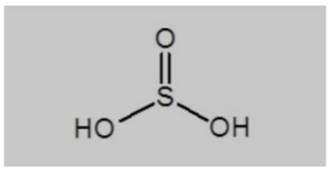 Sulfurous Acid Formula: Structure, Properties, Uses, Reactions