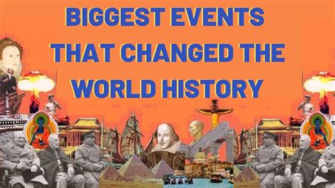 Biggest Historical Events That Changed The World - YouTube