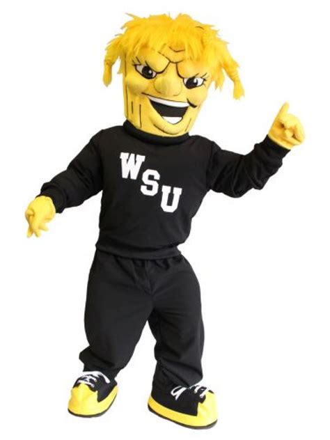 Wichita State University WuShock Mascot Costume