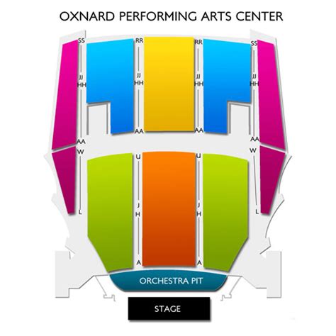 oxnard performing arts center seating chart ...