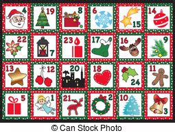 Advent calendar clipart 20 free Cliparts | Download images on Clipground 2024