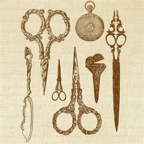 Pin on Tattoo | Scissors tattoo, Scissors illustration, Vintage scissors