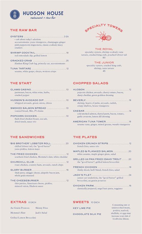 Take A Peek at the Menu for Hudson House, Lovers Lane’s Nostalgic Neighborhood Eatery - Eater Dallas