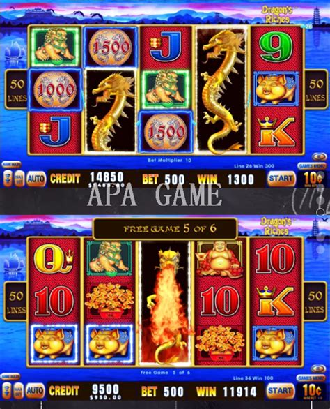 Dragon's Riches Lightning Links 50 Lines Slot Game Board Machine-slot game board-Product-IGS ...