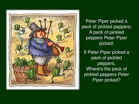 Alliteration Examples Peter Piper