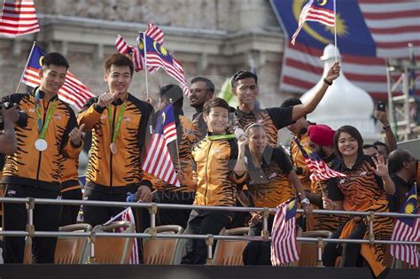 Malaysia National Day parade in Kuala Lumpur - Anadolu Ajansı