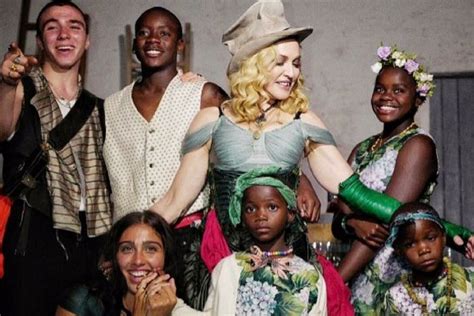 Madonna Shares Touching Instagram Photo Of Her Six Children in Malawi | Rare