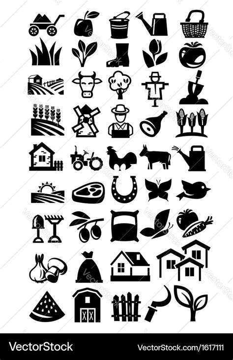 Farming icon Royalty Free Vector Image - VectorStock