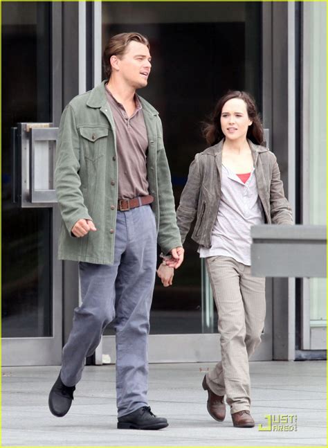 Leonardo DiCaprio & Ellen Page: Mysterious Movie: Photo 2300072 | Ellen ...