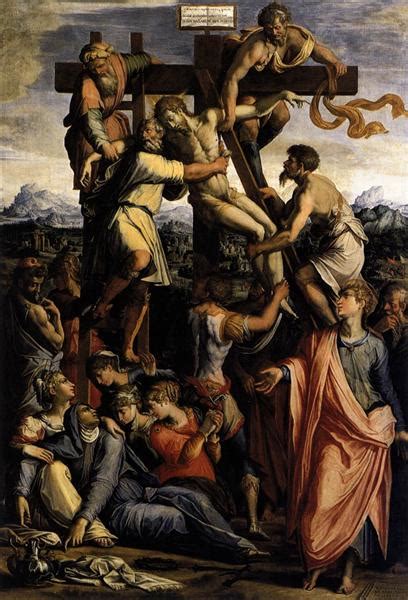 Deposition from the Cross, c.1540 - Giorgio Vasari - WikiArt.org