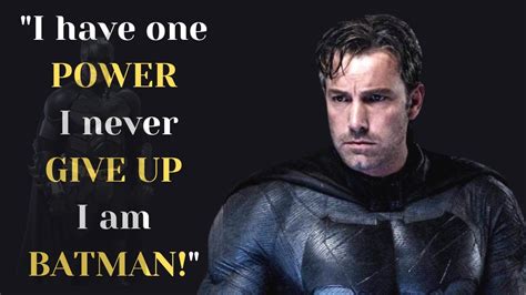 Ben Affleck (BATMAN) Life Lesson know before you get old | Life ...