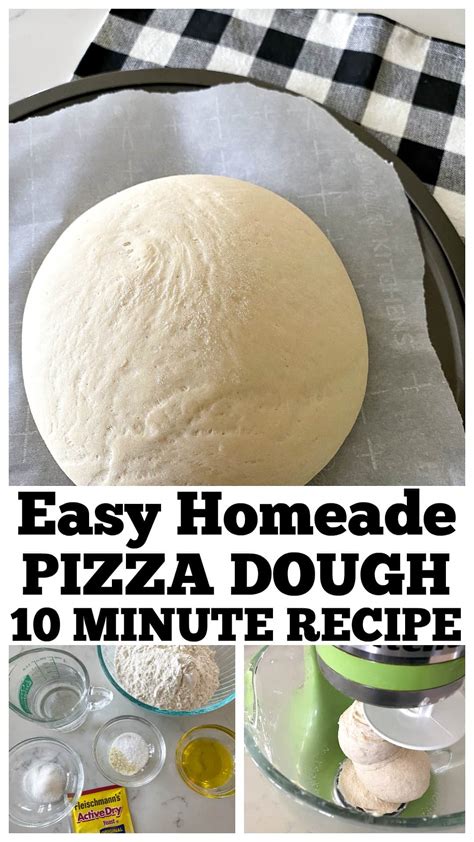 Easy Homemade Pizza Dough Recipe | The Picky Palate