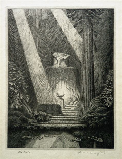 The Owl (Bohemian Grove) by Ferdinand Burgdorff | Annex Galleries Fine ...