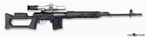 SVD Dragunov sniper rifle