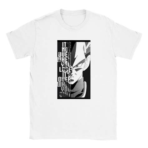 Vegeta Inspirational Quote Tshirt - Etsy