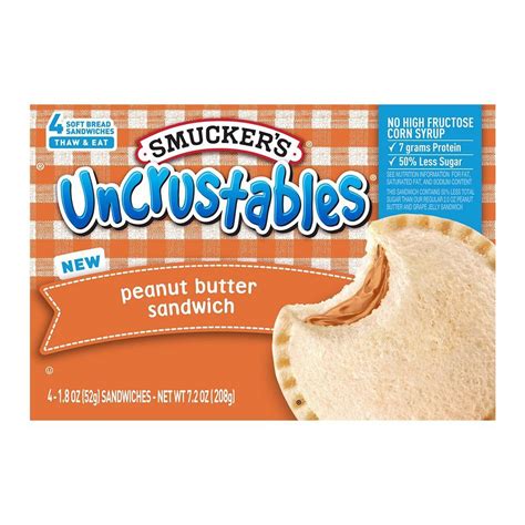 Uncrustables Made a Peanut Butter-Only Sandwich for All You Jelly Haters