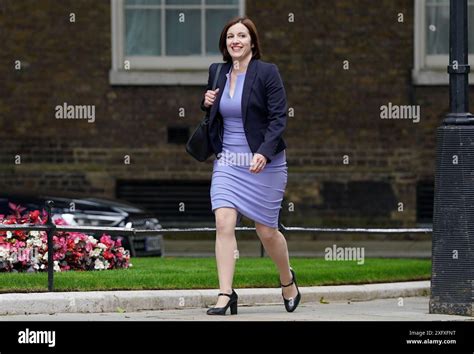 Labour MP Bridget Phillipson arrives at 10 Downing Street, London, following the landslide ...