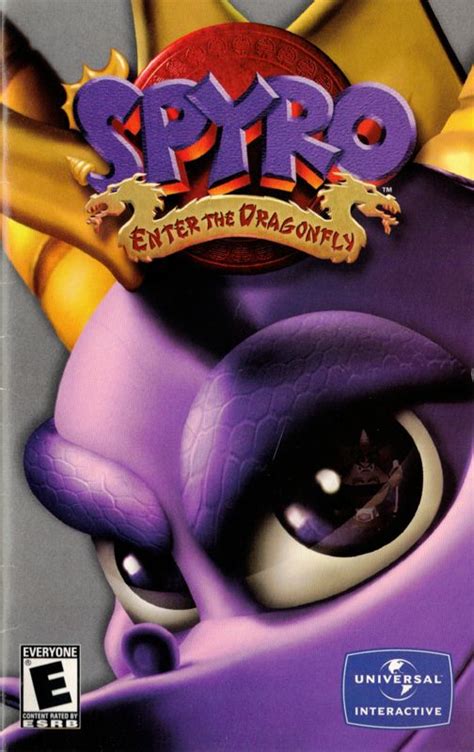 Spyro: Enter the Dragonfly (2002) PlayStation 2 box cover art - MobyGames