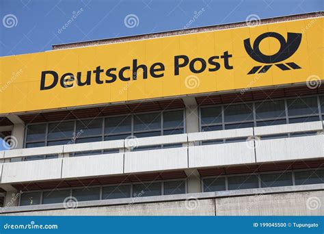 Deutsche Post (German Post editorial image. Image of business - 199045500