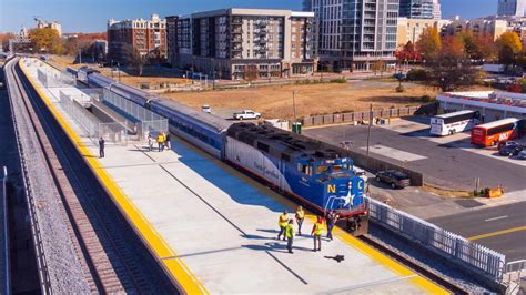 Charlotte's Gateway Station sees arrival of first test train | wcnc.com