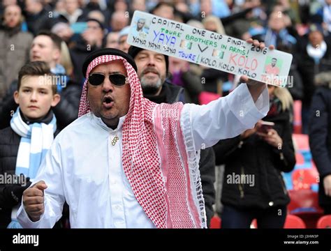 A MANCHESTER CITY FAN LIVERPOOL V MANCHESTER CITY WEMBLEY STADIUM ...