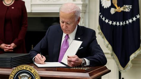 COVID-19: US president Joe Biden signs 10 executive orders to curb ...