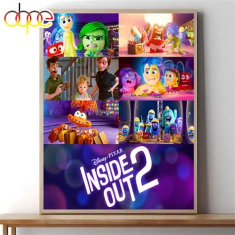 Inside Out 2 Poster Inside Out Movie Poster – Musicdope80s.com