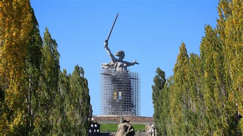 Russia's Motherland Statue Calls…For A Makeover