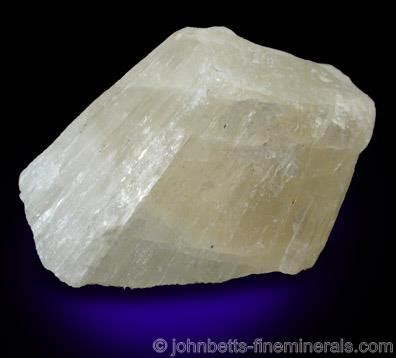 Strontianite Crystal - The Mineral and Gemstone Kingdom