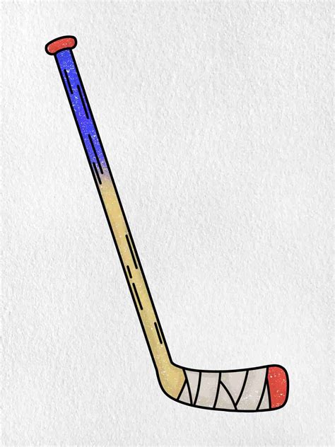 Hockey Stick Drawing