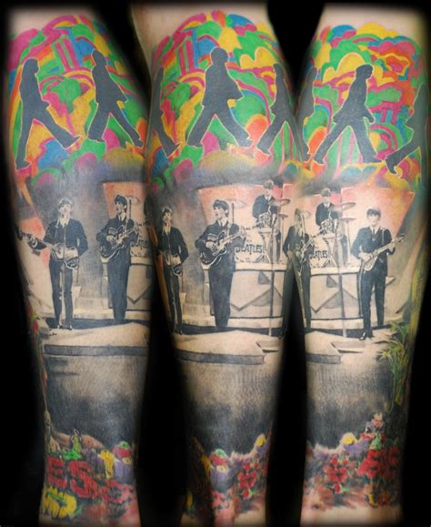 16- beatles tattoo | The Beatles Tattoos | Pinterest | Beatles tattoos ...