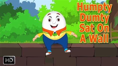 Humpty Dumpty Sat On A Wall Nursery Rhymes With Lyrics - Baby Songs - Nursery Rhymes For ...