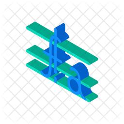 Math Formula Icon - Download in Isometric Style