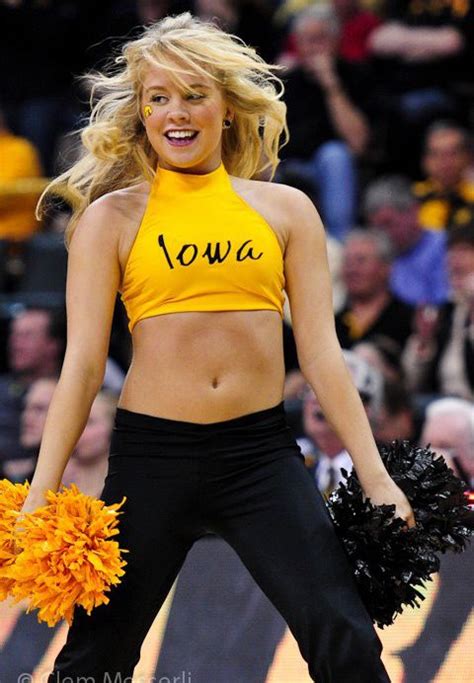 NFL and College Cheerleaders Photos: Iowa Hawkeyes Cheerleaders & Dancers