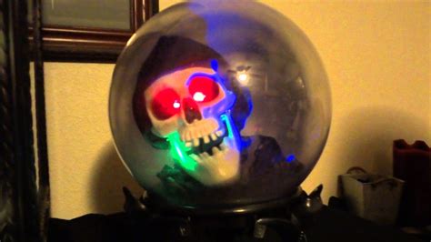 Crystal ball Halloween prop - YouTube