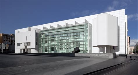 Meier, Barcelona Museum of Contemporary Art, 1995 | Architettura contemporanea, Architettura ...