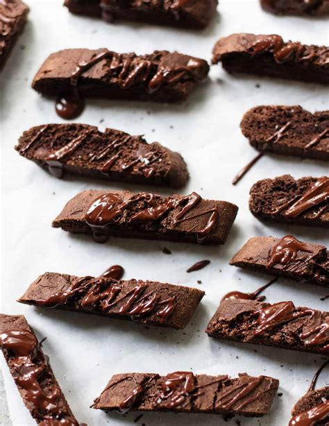 Double Chocolate Biscotti Recipe - Familystyle Food