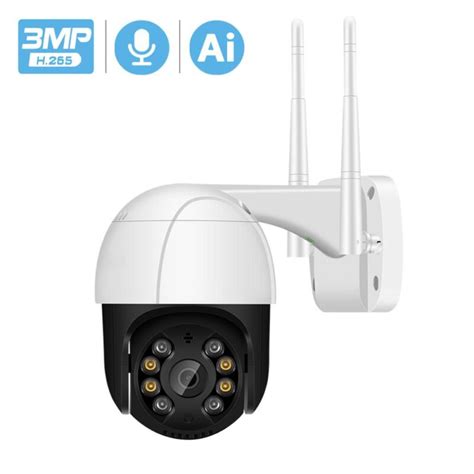 3MP PTZ Wifi IP Camera 4X Digital Zoom ONVIF P2P 1080P Security CCTV ...