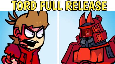 Friday Night Funkin'- VS TORD RED FURY V2 FULL RELEASE || EDDSWORLD ...