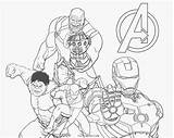 Avengers Endgame Coloring Pages  Home sketch template