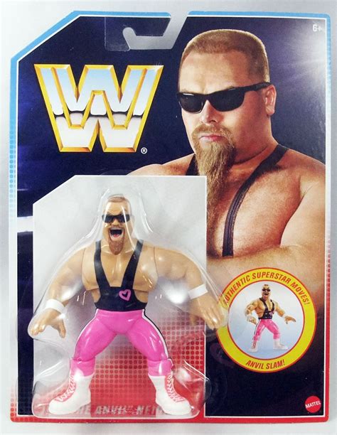 WWE Mattel Retro Figures - Official 4-pack : Bret "Hitman" Hart, Jim "The Anvil" Neidhart ...