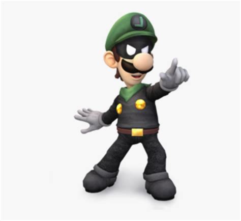 Super Smash Bros - Luigi Project M Skin, HD Png Download - kindpng