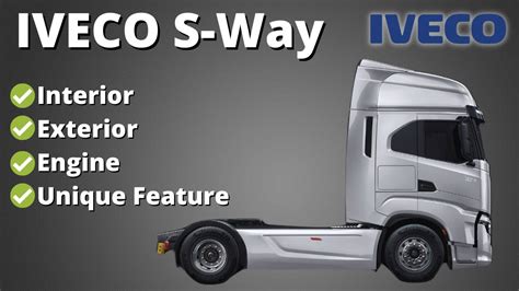 The New IVECO S-Way Truck - Interior, Exterior, Engine - YouTube