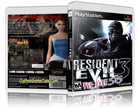 Resident Evil 3 Cover Ps1 ~ RPG Games PC Info