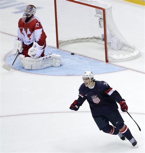 T.J. Oshie's 4 shootout goals lead US past Russia 3-2 in a thriller - The Blade