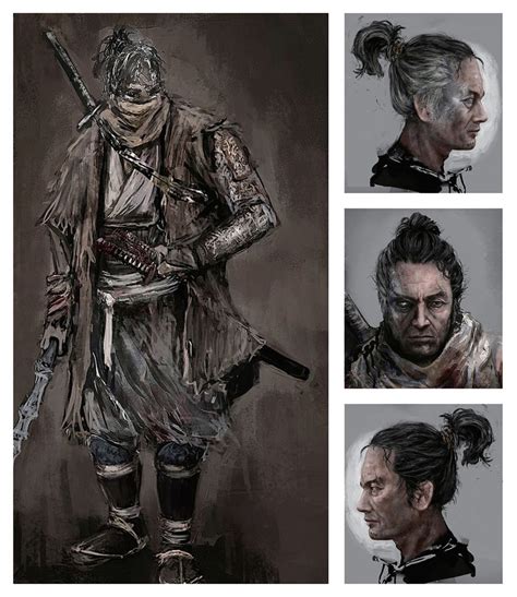 Sekiro Draft Concept Art - Sekiro: Shadows Die Twice Art Gallery