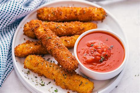 Easy Mozzarella Sticks | The Food Cafe | Just Say Yum