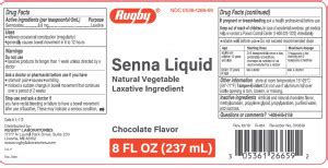 Senna Liquid: Details from the FDA, via OTCLabels.com