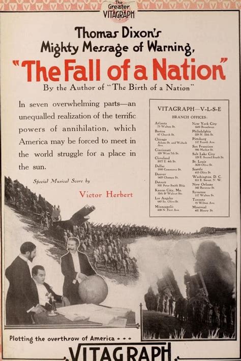 The Fall of a Nation 1916 Poster 1 by iljaheld on DeviantArt