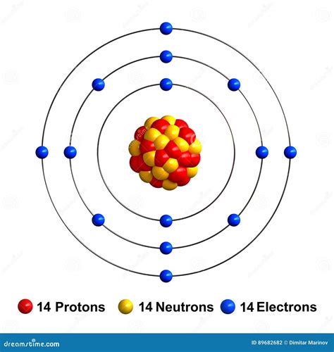 Silicon stock illustration. Illustration of education - 89682682